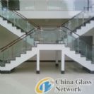 4-19mm tempered glass for stairs